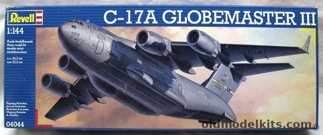 Revell 1/144 C-17A Globemaster III, 04044 plastic model kit